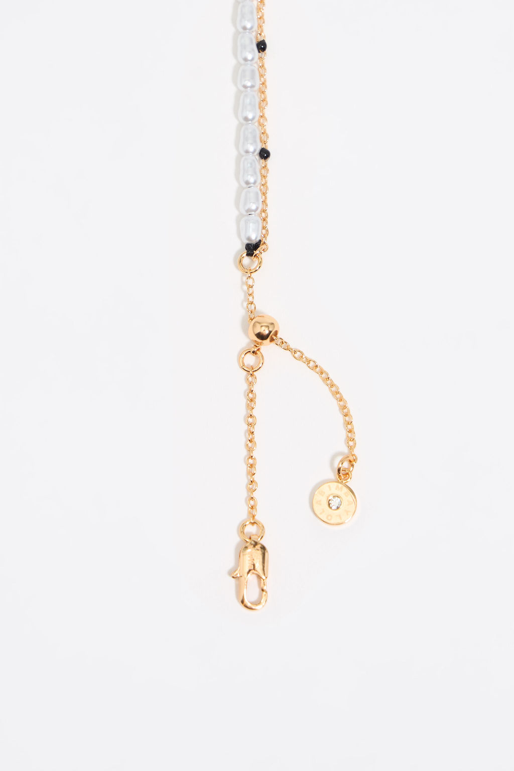 Black Dice logo necklace