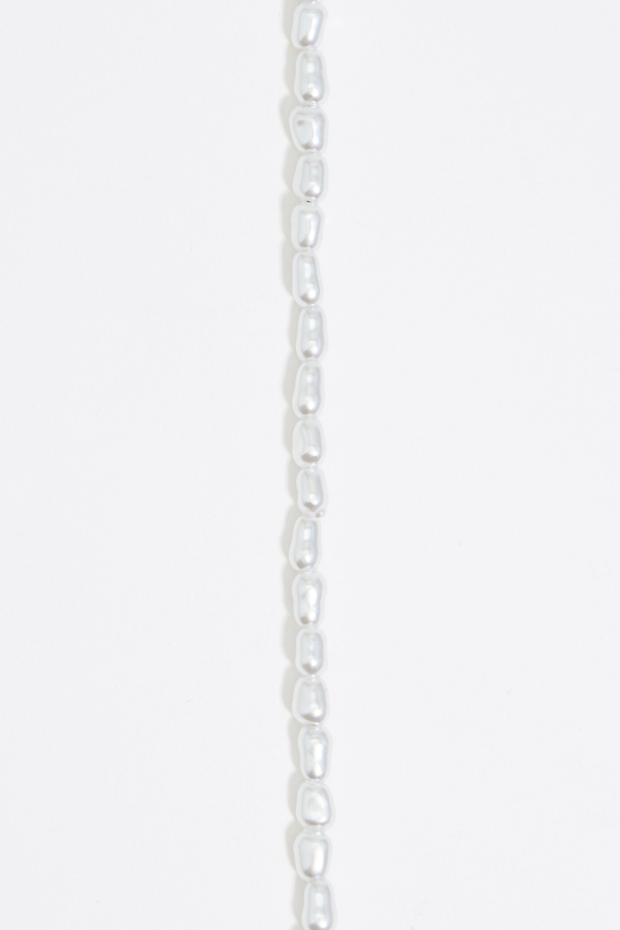 Logo heart pearl bracelet