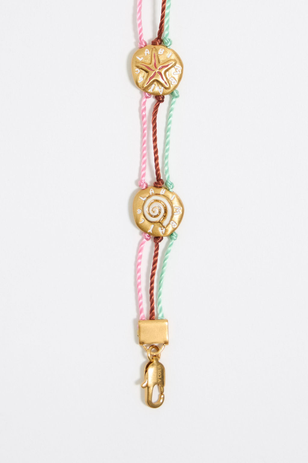 Coin logo multicolor friendship bracelet