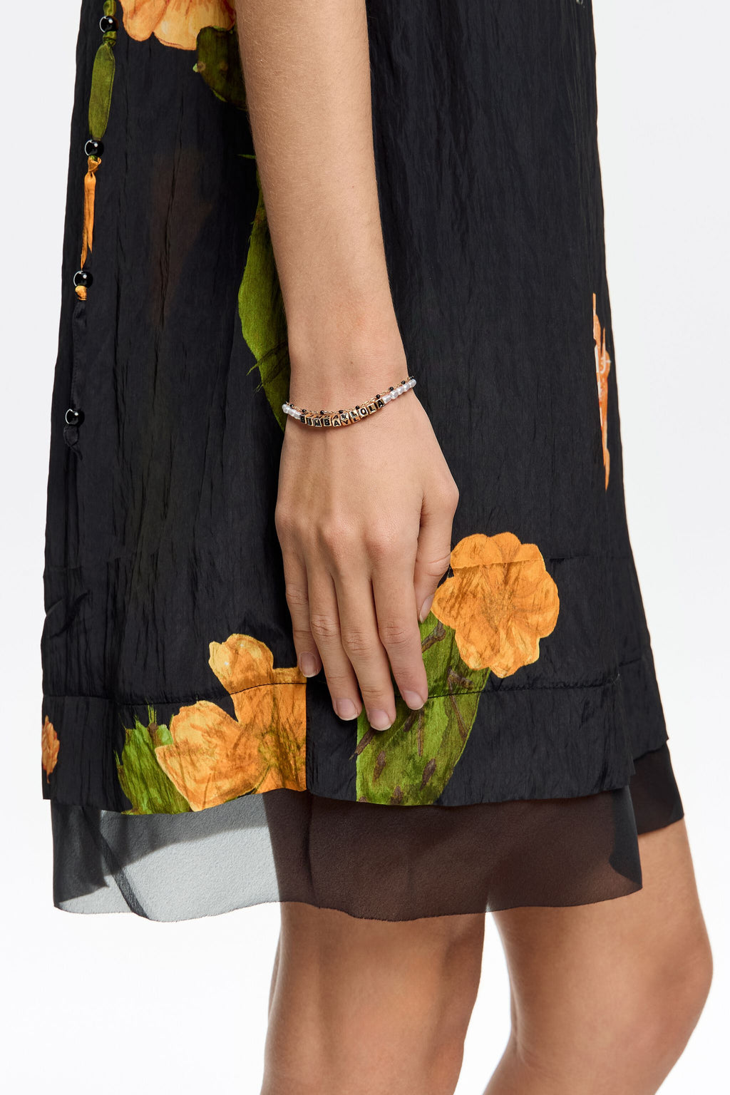 Black Dice logo bracelet