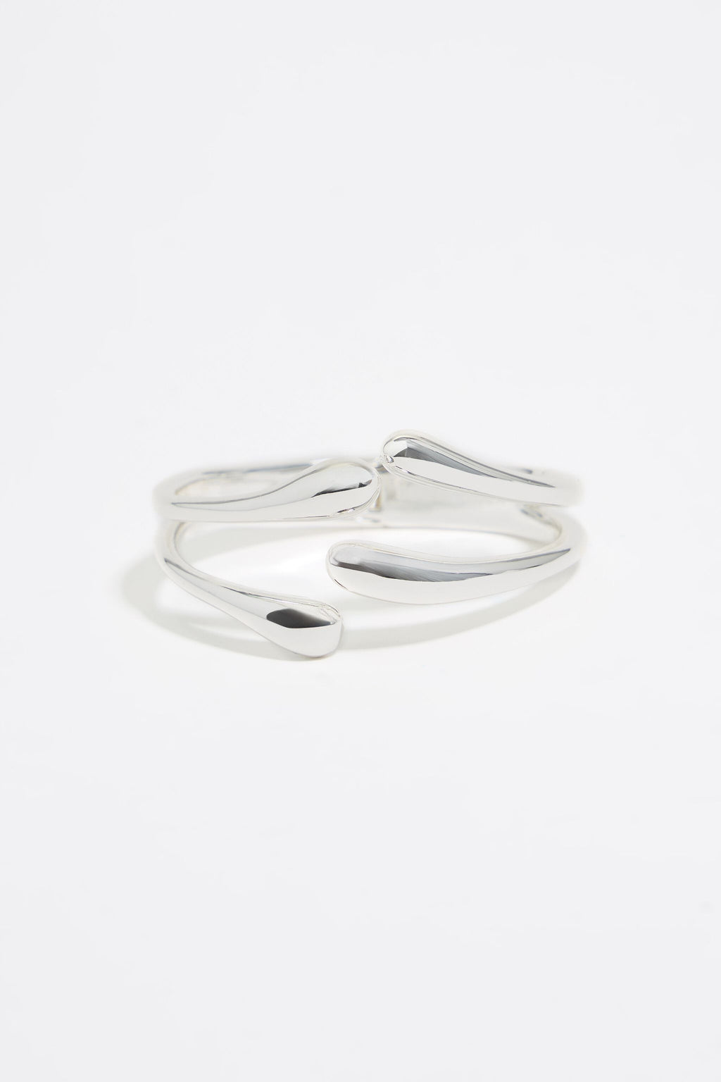 Silver metal bracelet