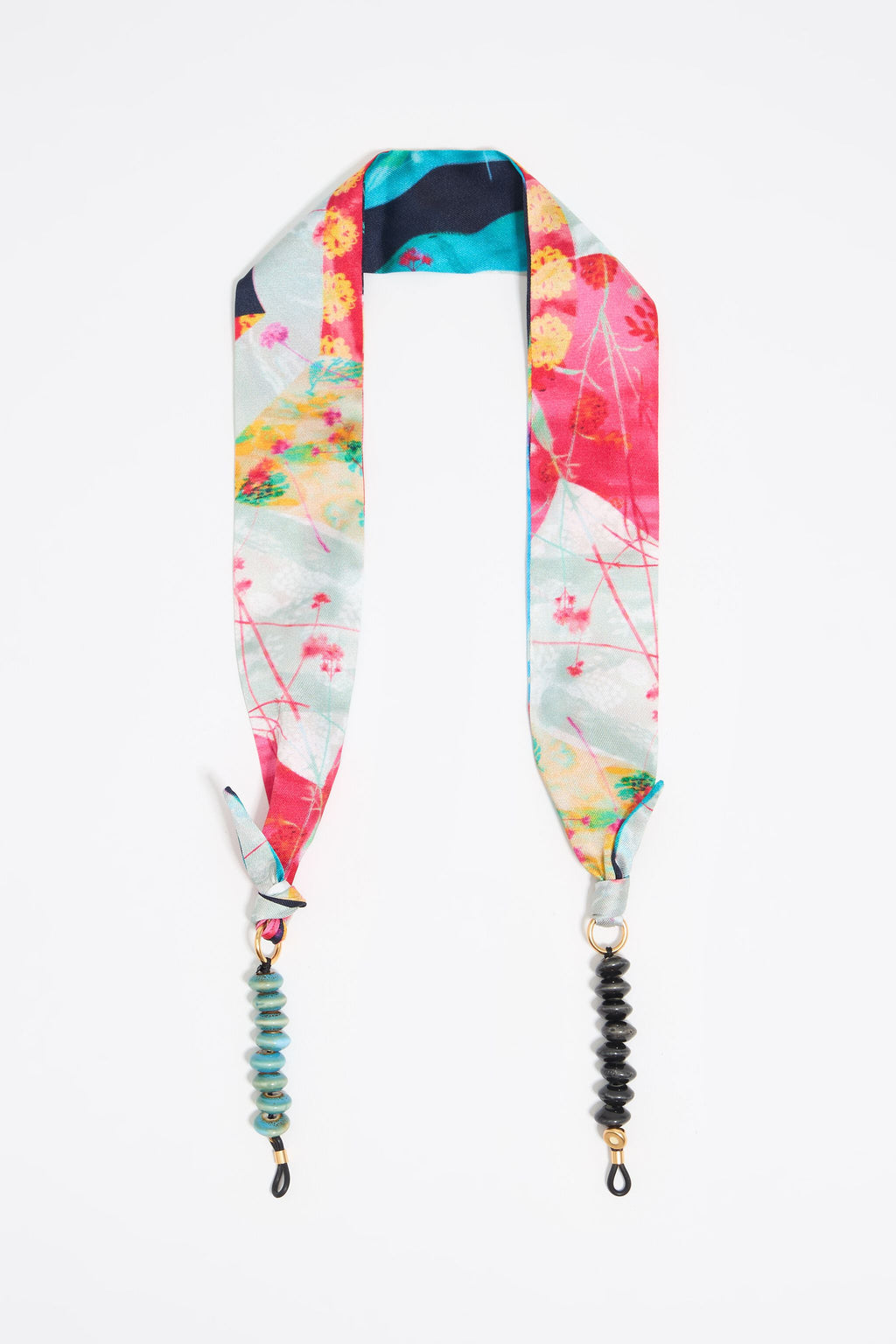 Pink scarf glasses hanger