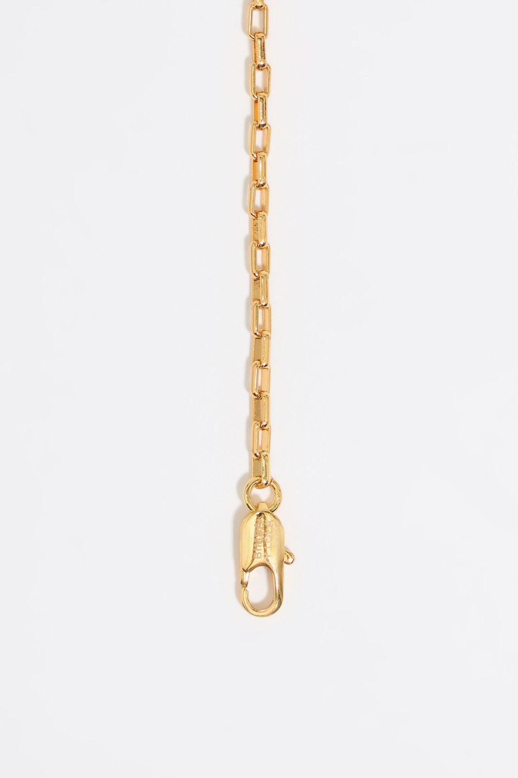 Gold chain and pearl heart necklace