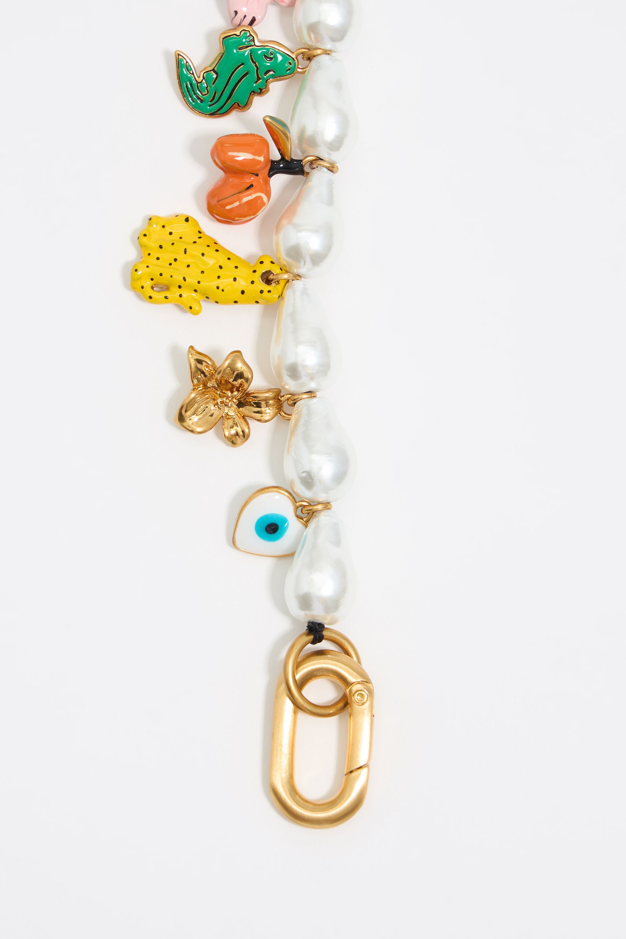 Jungle charms pearl bracelet