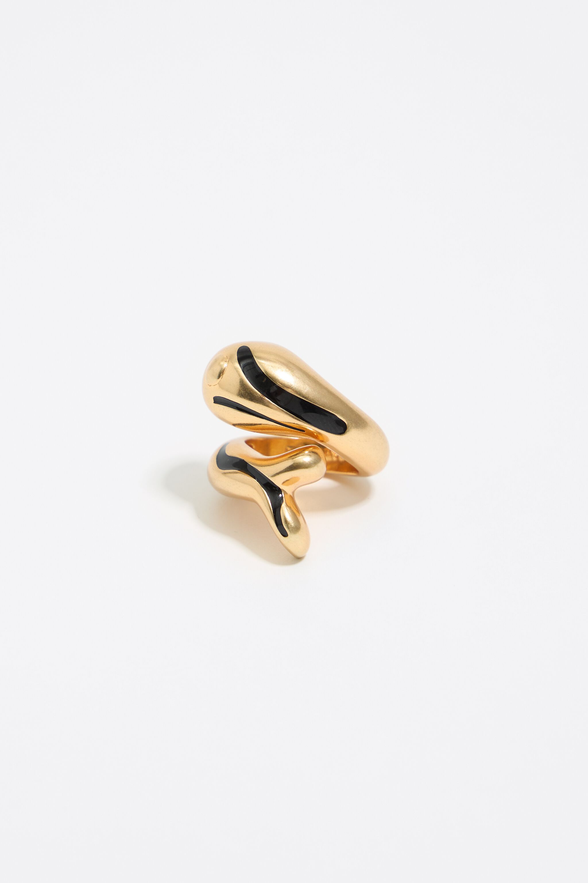 Gold fish ring