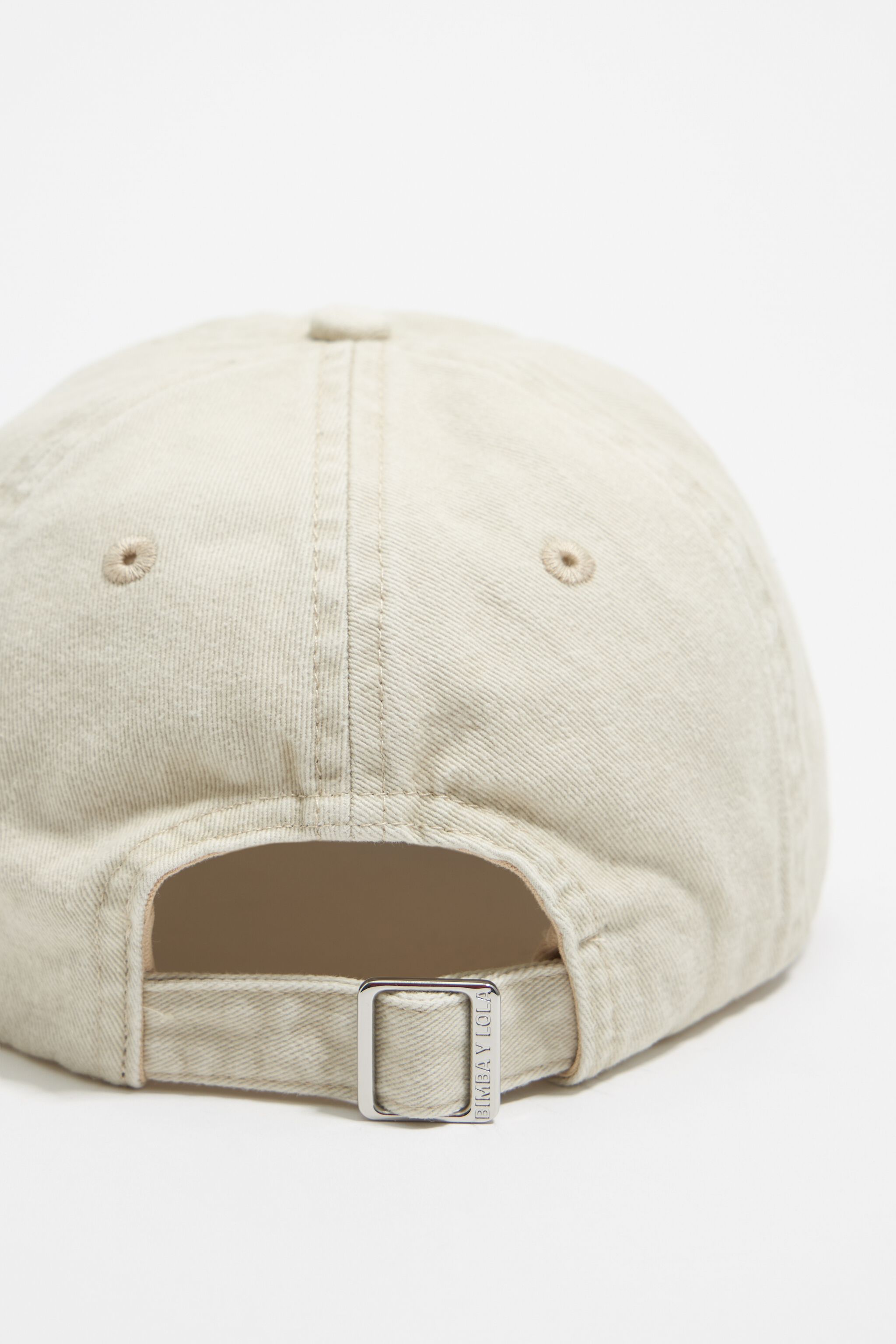 White cotton cap