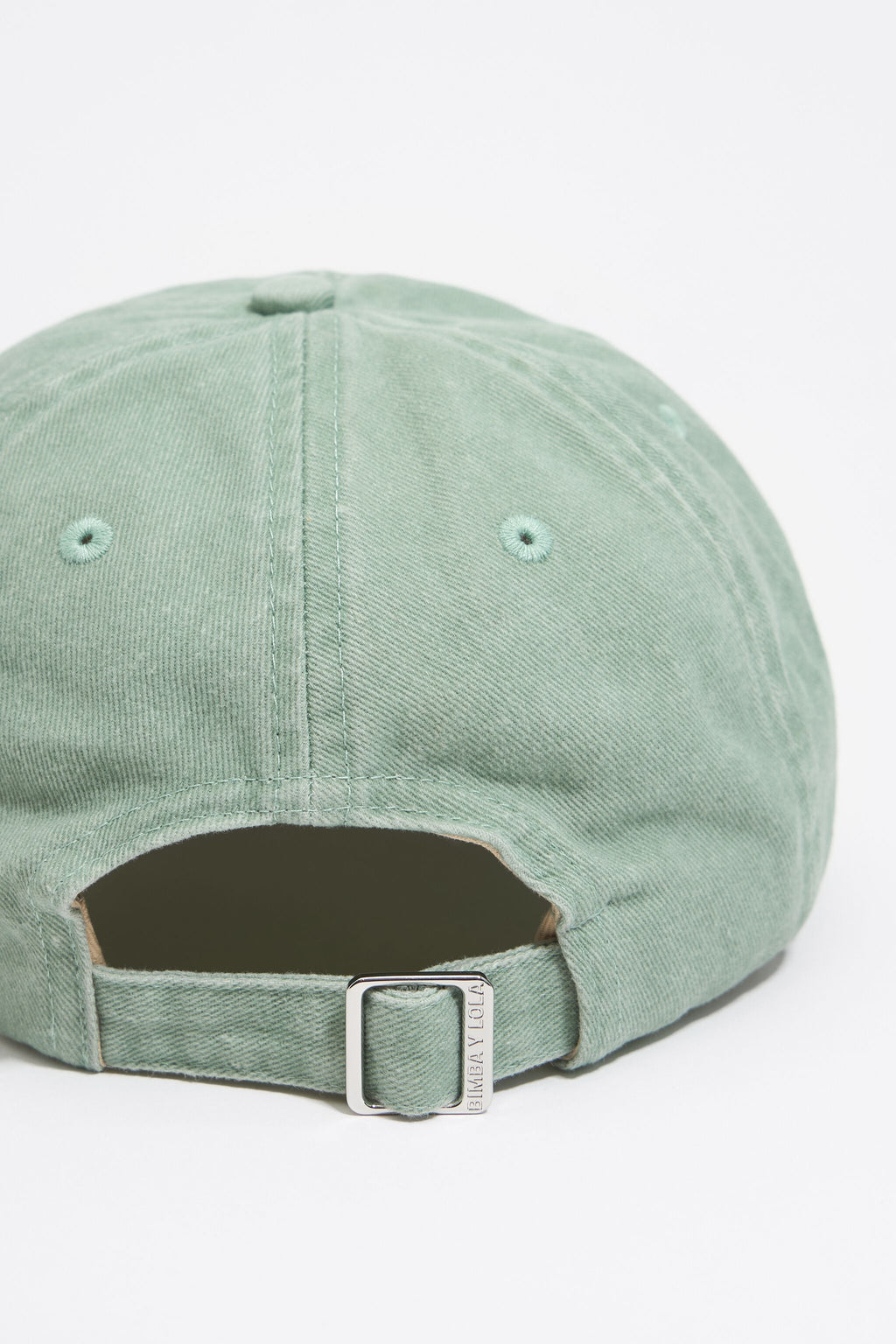 Green cotton cap