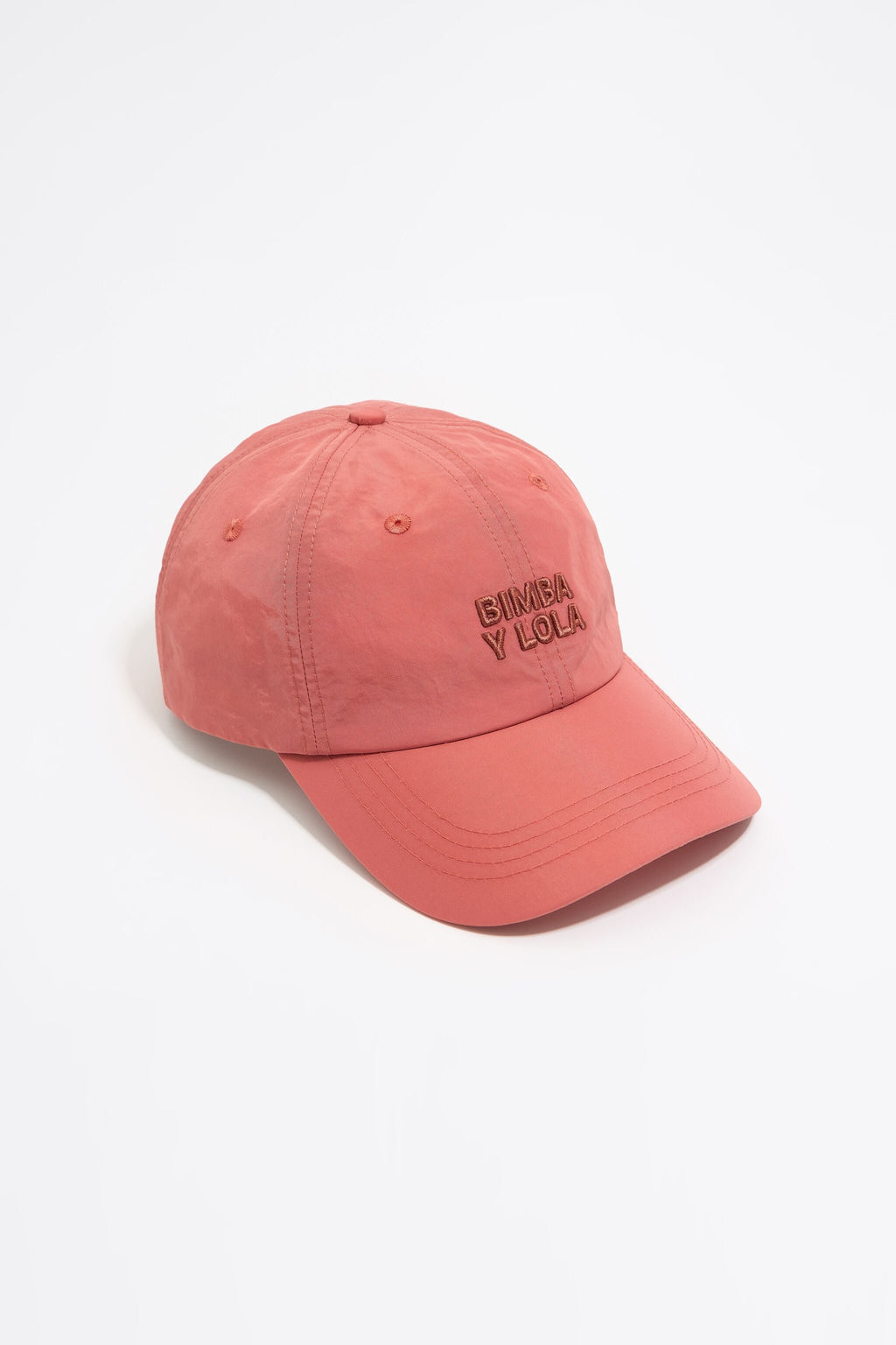 Coral nylon cap