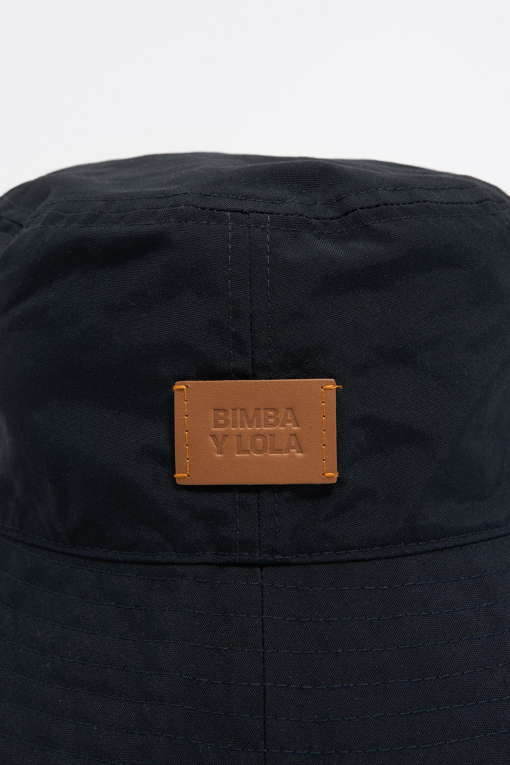 Blue trench bucket hat