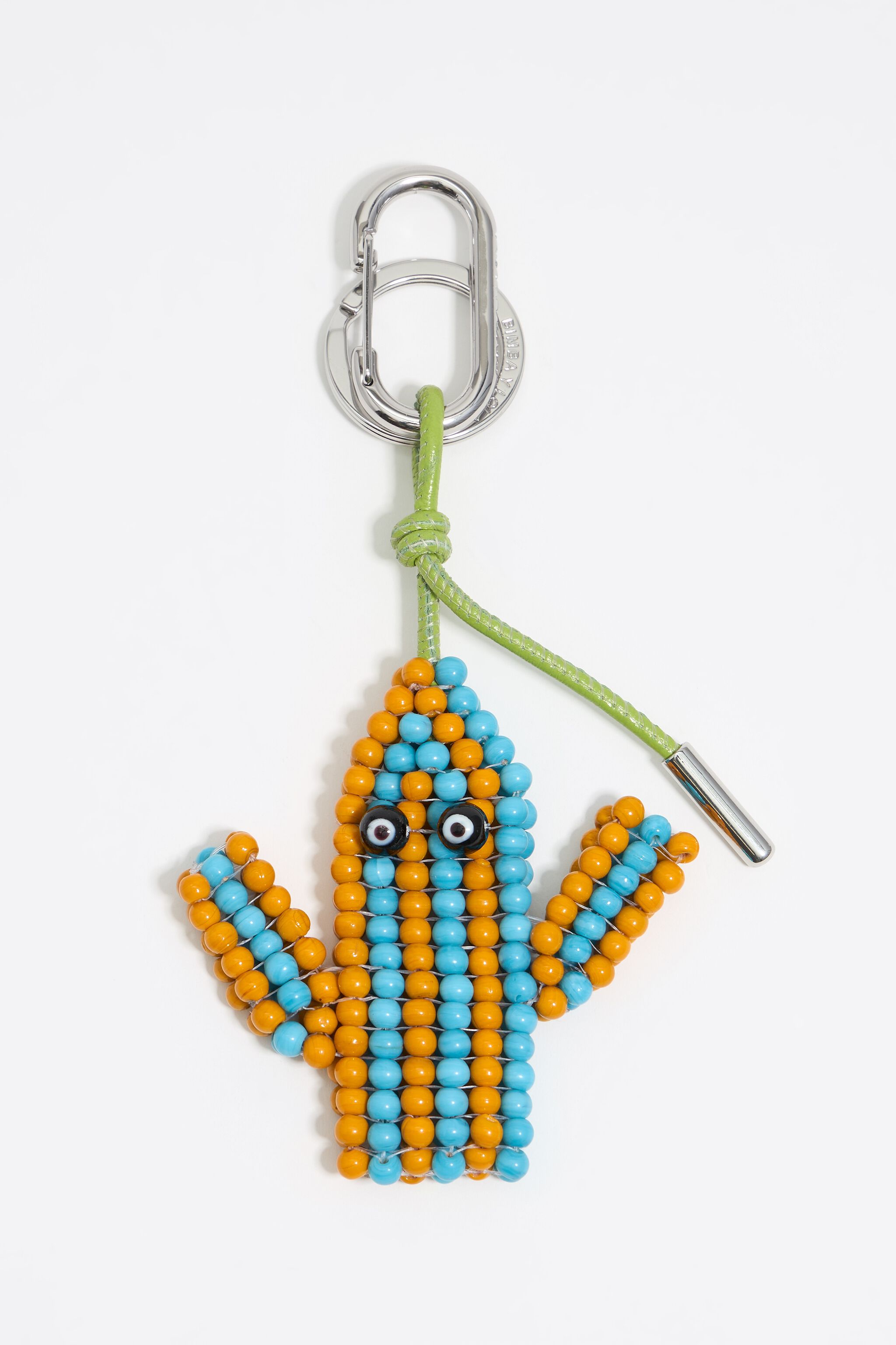 Cactus beads key ring