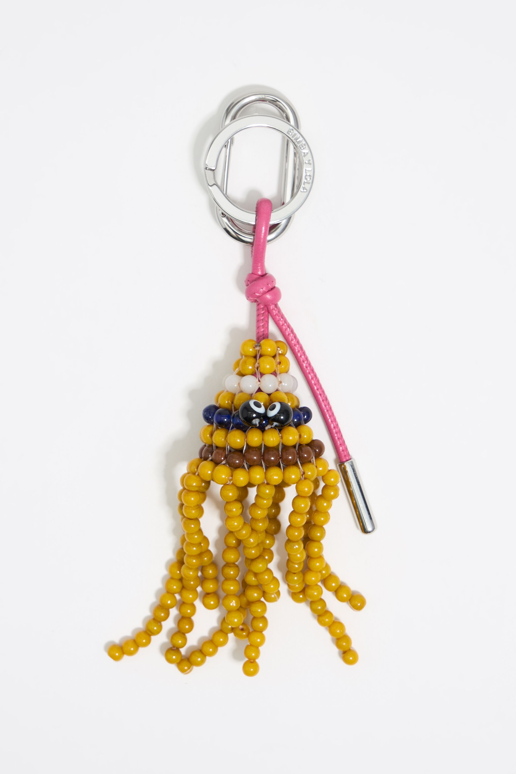 Octopus beads key ring