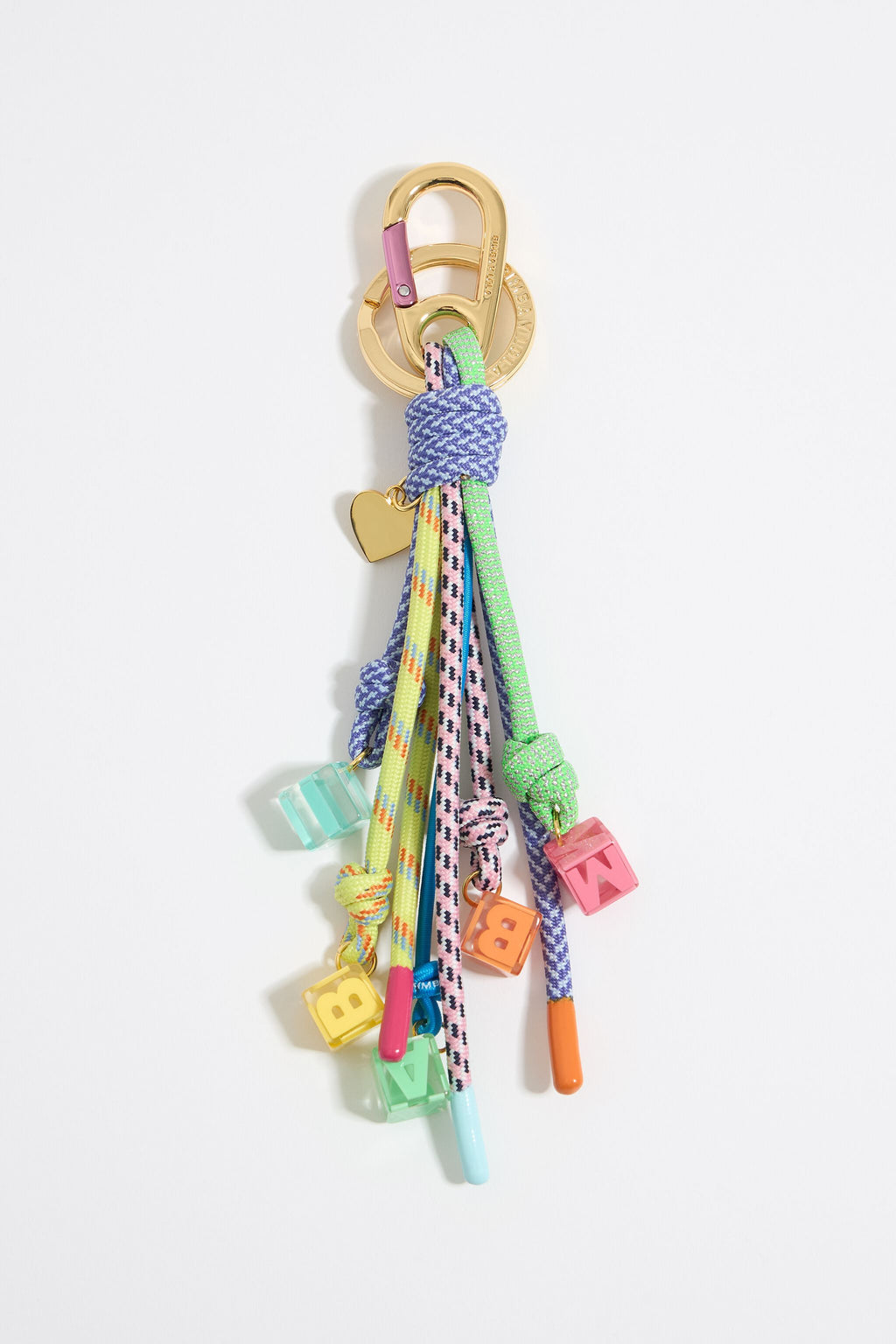 Blue ropes key ring