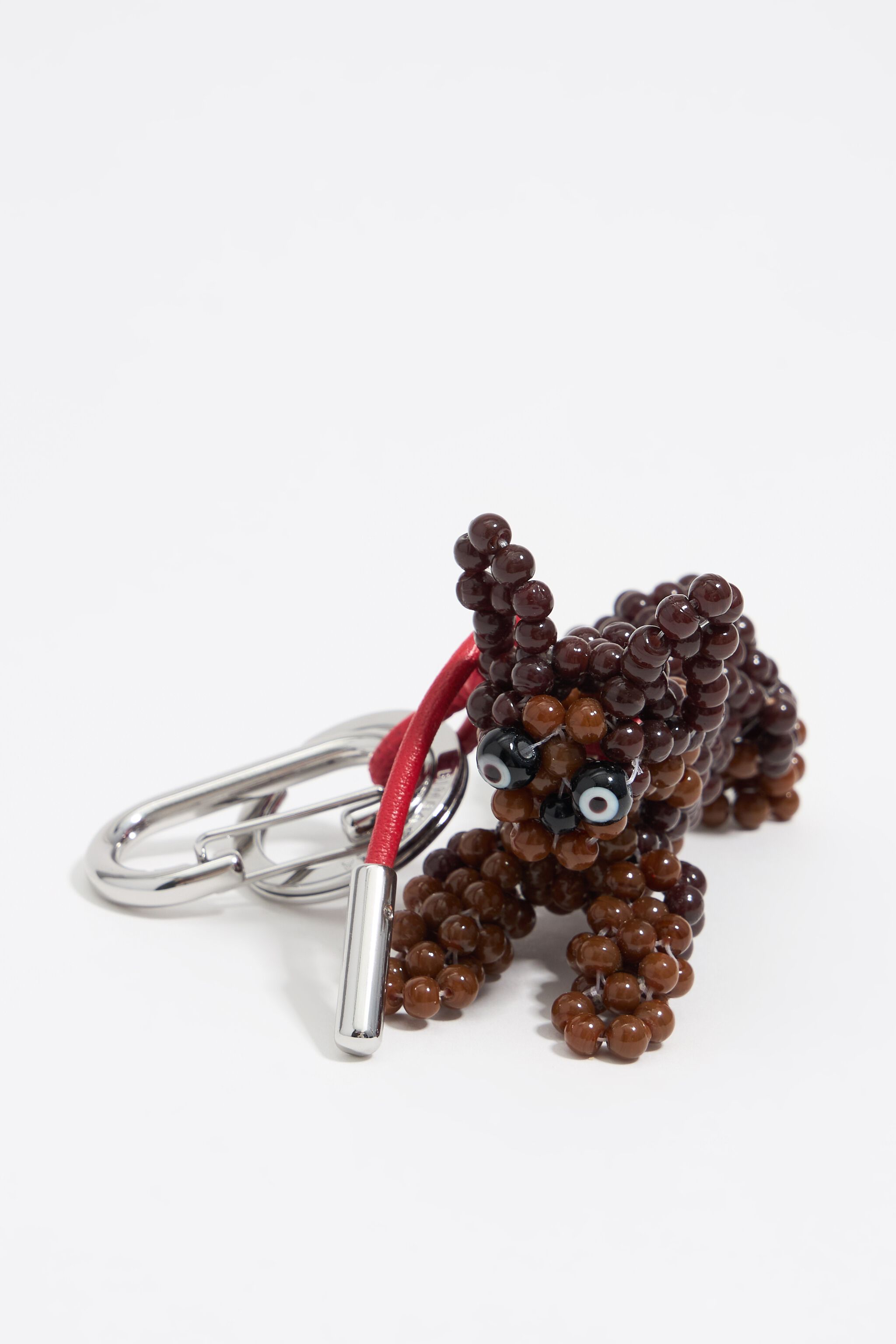 Dog beads key ring