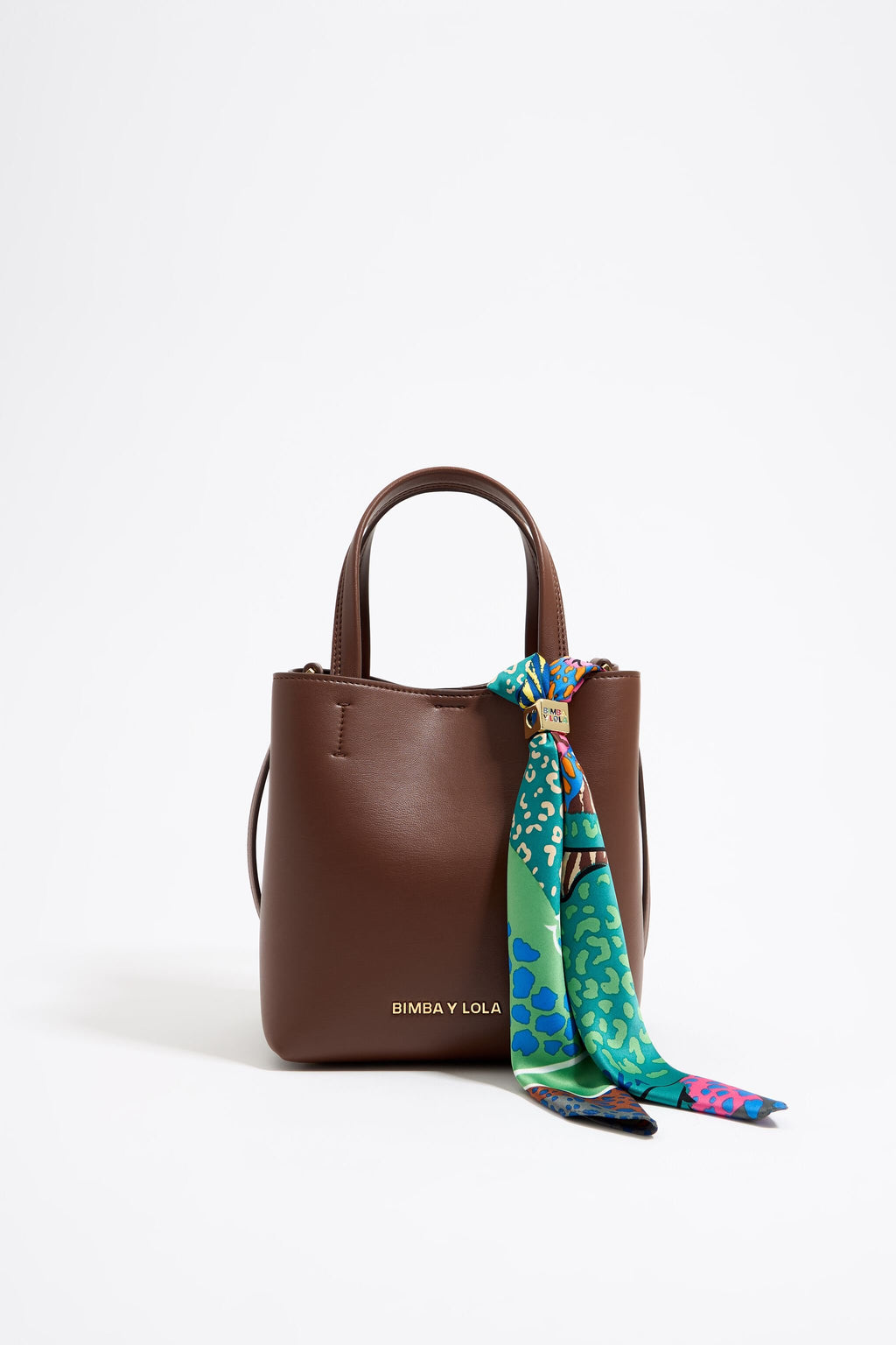 Multicolor tigers scarf bag charm