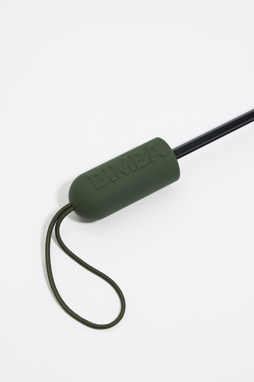 Ivory floral print umbrella