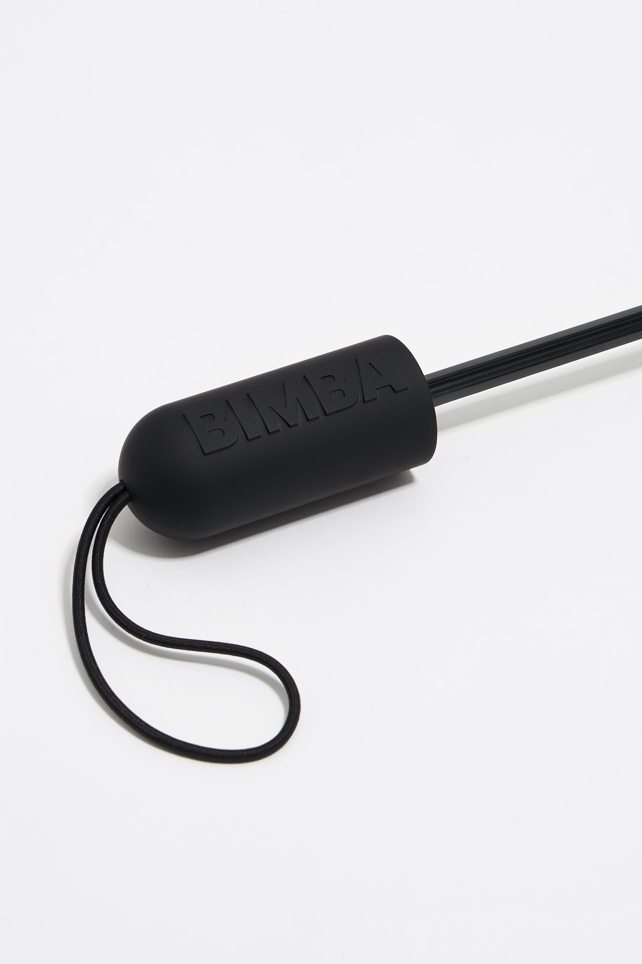 Black birds print umbrella