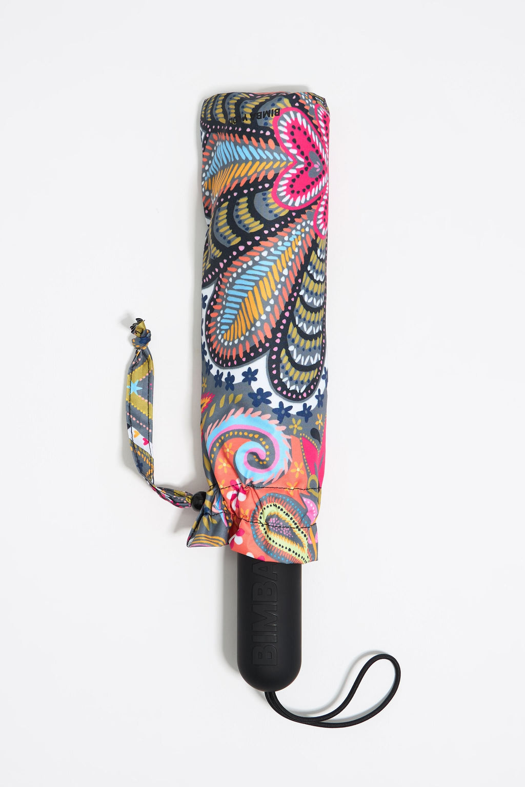 Black birds print umbrella