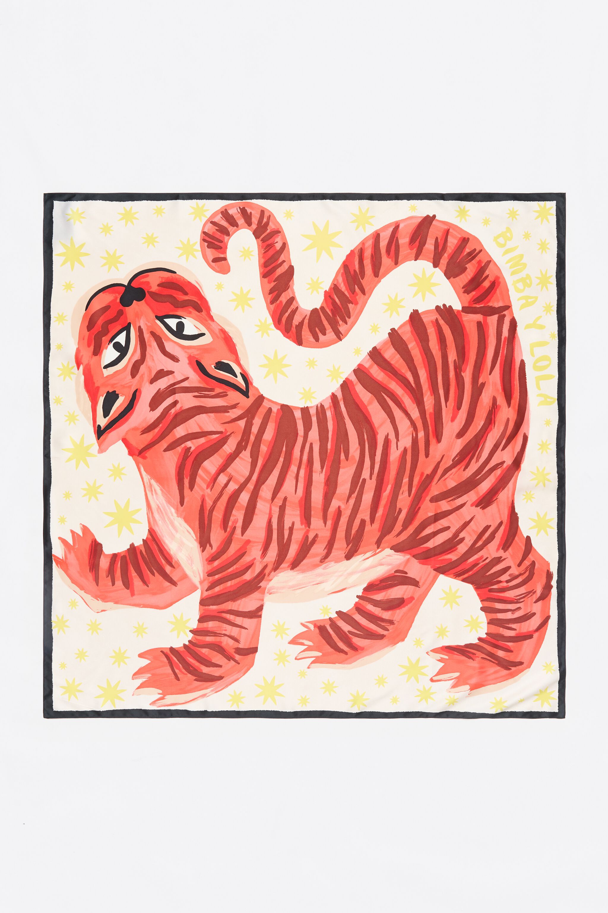 Coral tiger sketch drawn