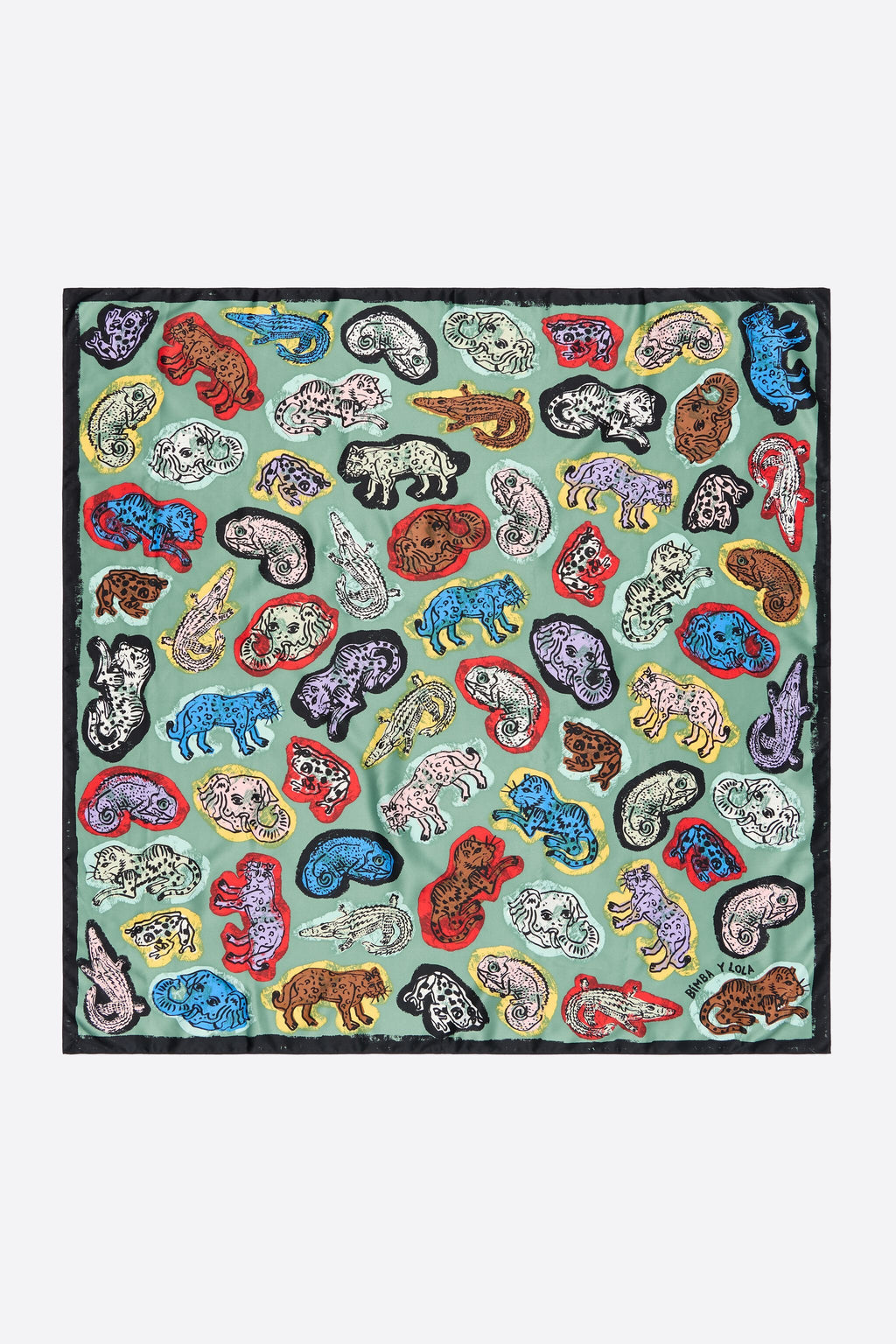 Green Jungle scarf