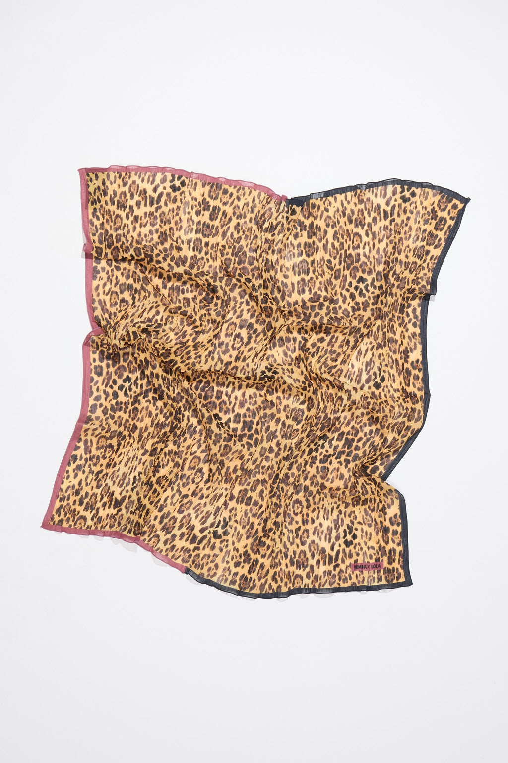 Natural Leopard scarf