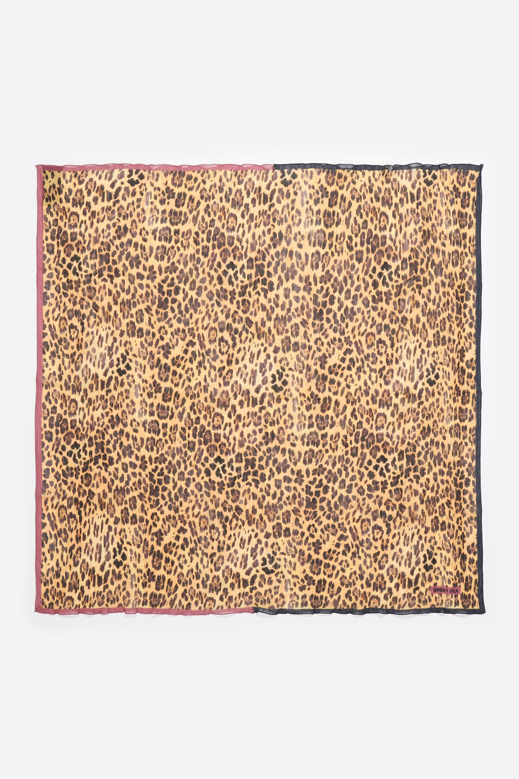 Natural Leopard scarf