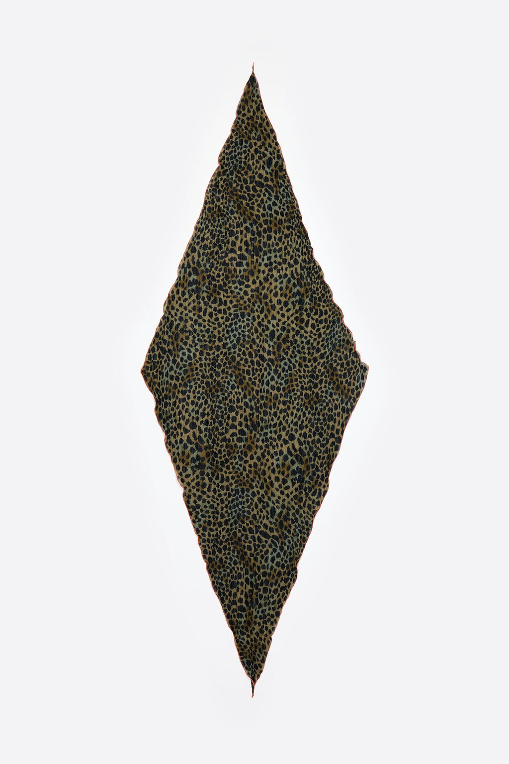 Khaki Cheetah scarf