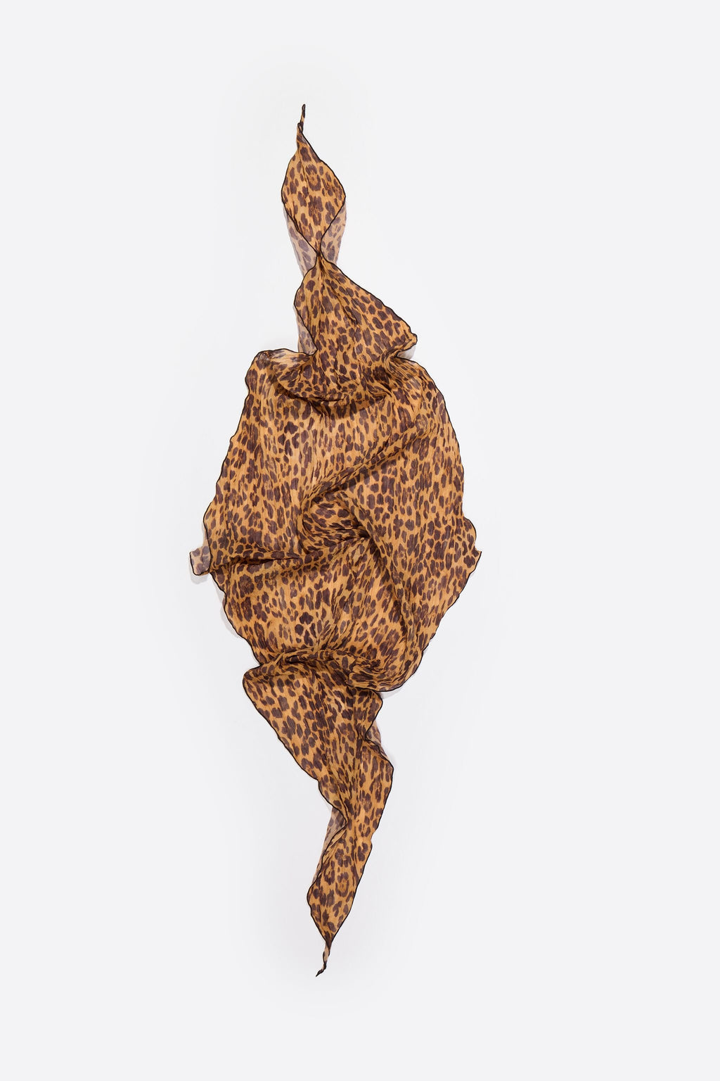 Natural Leopard scarf