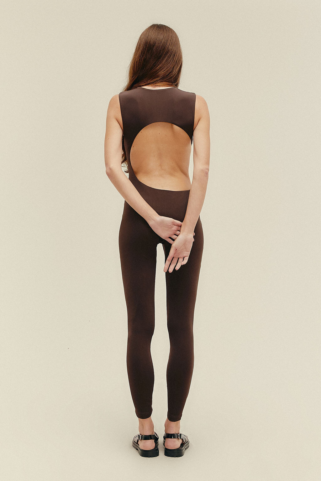 Brown Mariana jumpsuit