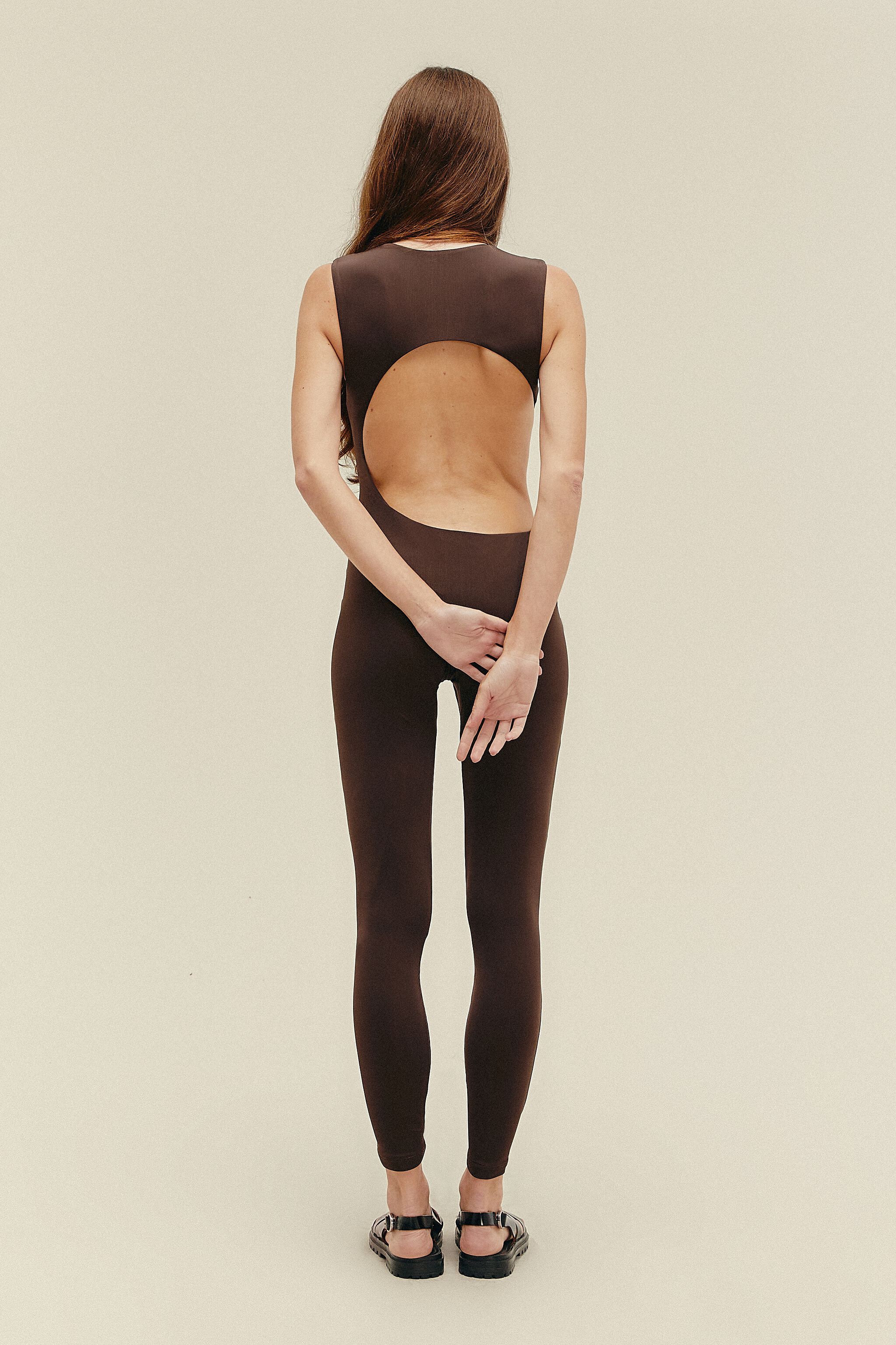 Brown Mariana jumpsuit