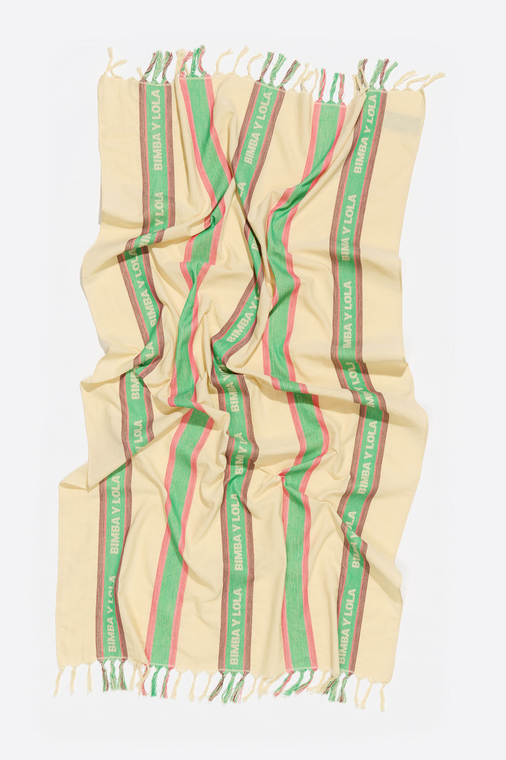 Beige lightweight cotton towel