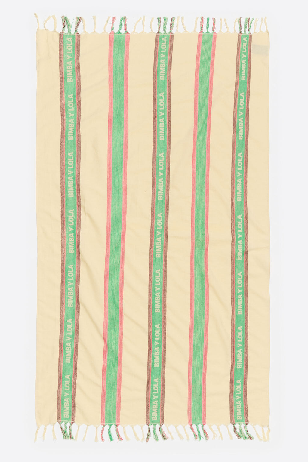 Beige lightweight cotton towel