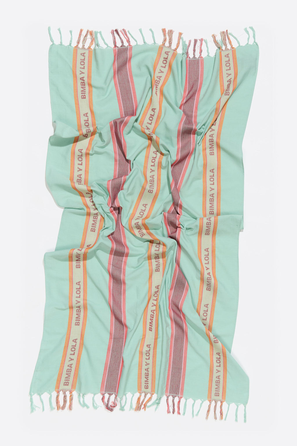 Aquamarine lightweight cotton towel