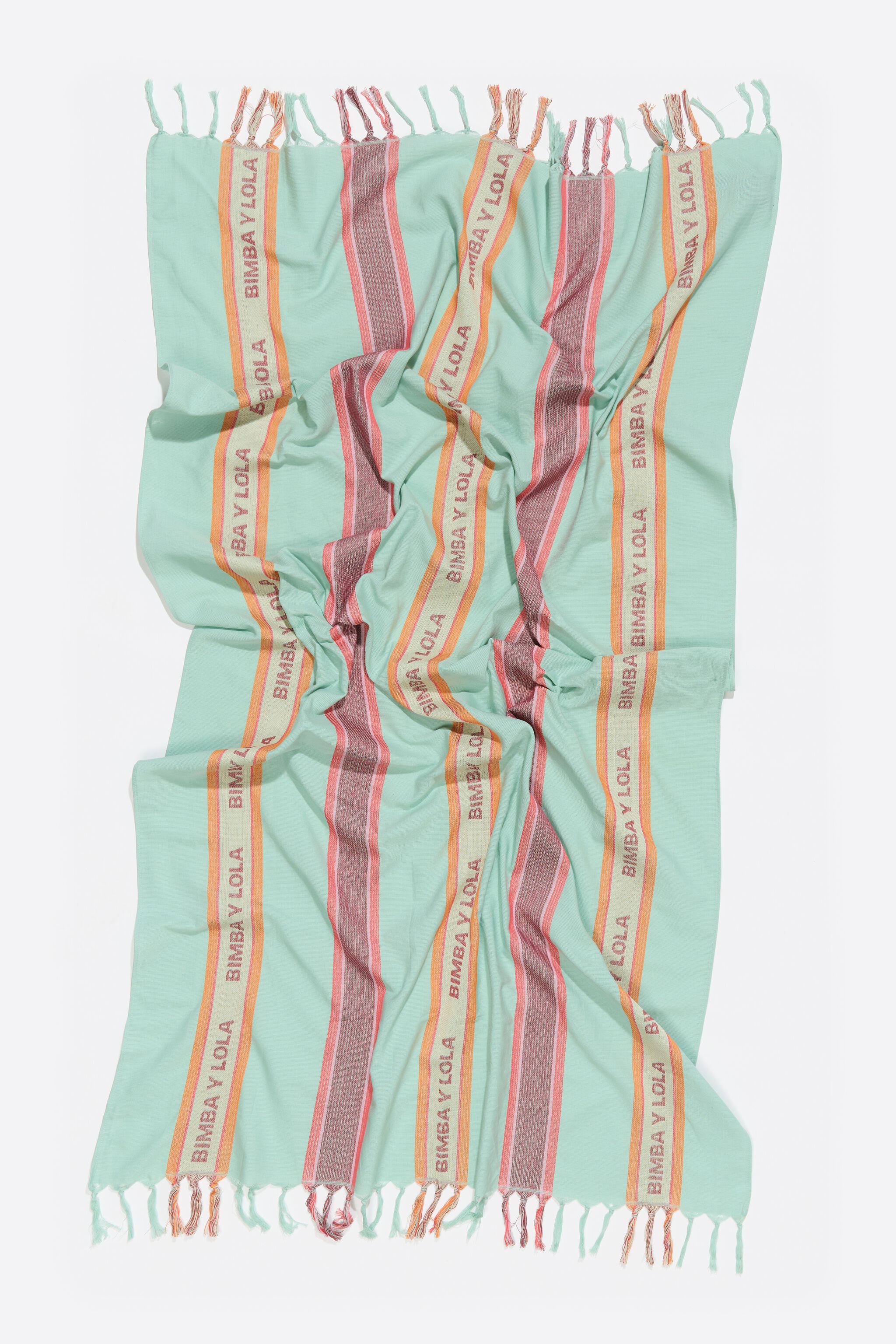 Aquamarine lightweight cotton towel