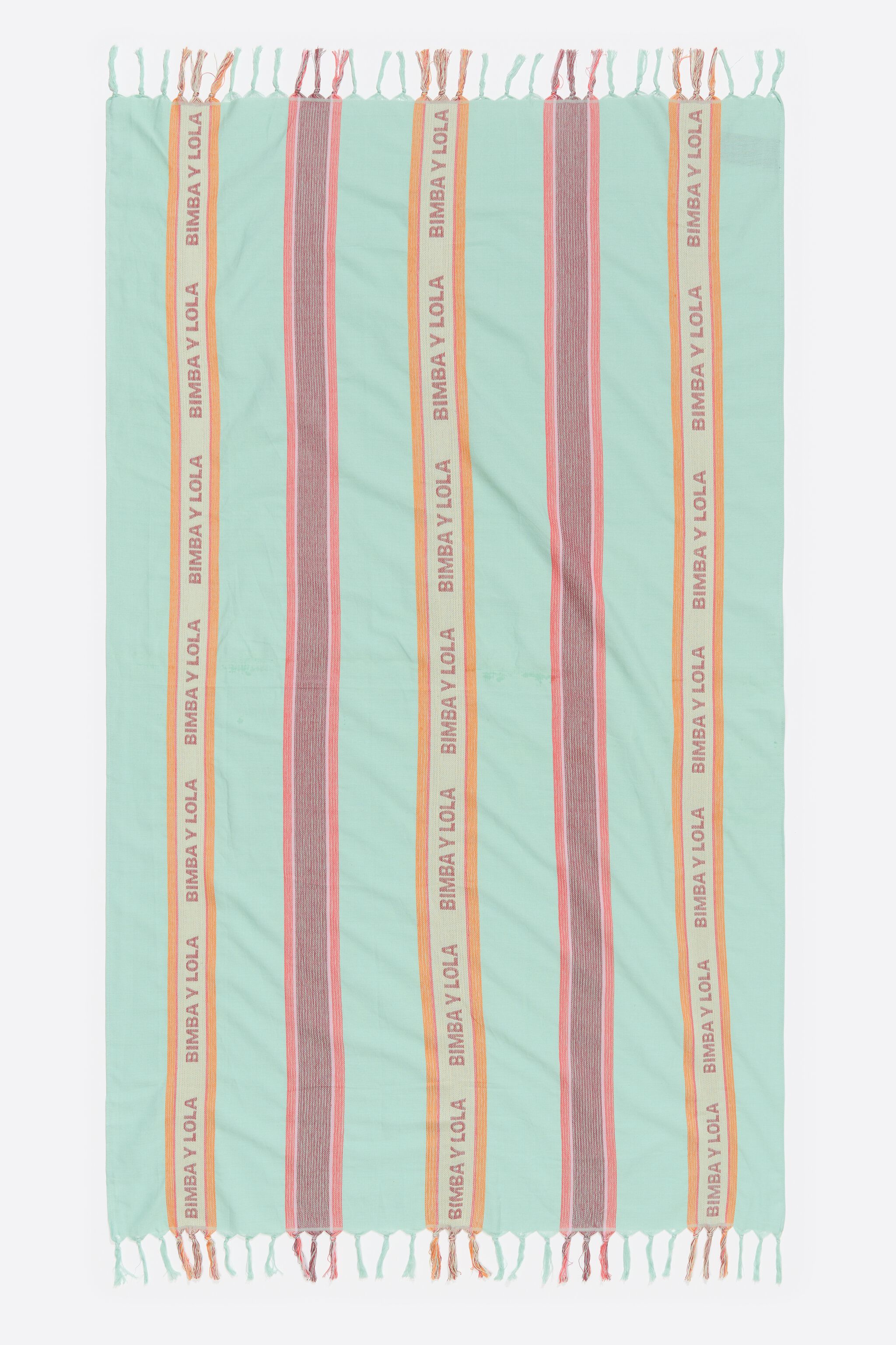 Aquamarine lightweight cotton towel