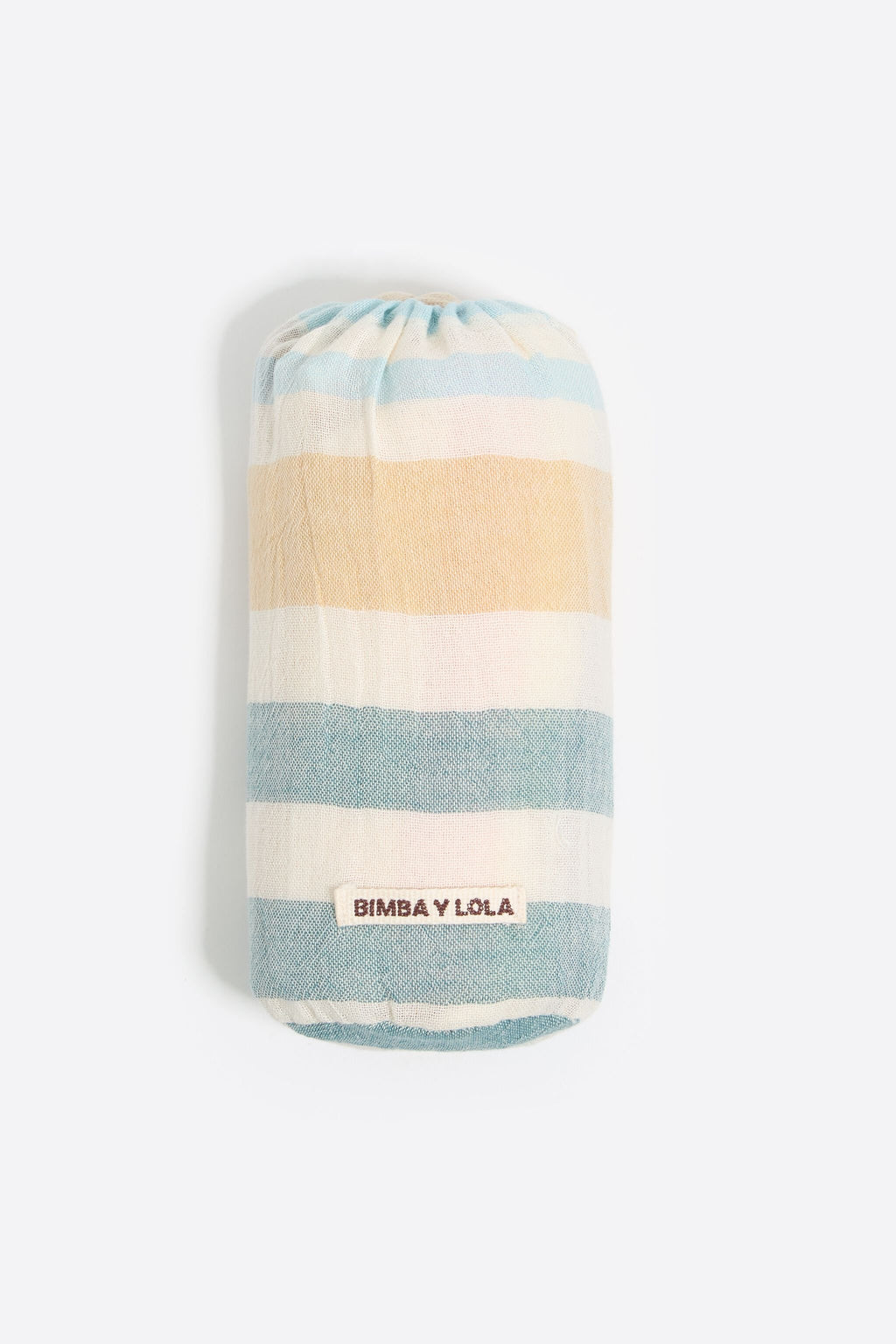 Multicolor striped cotton towel