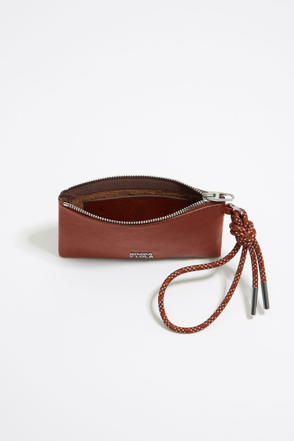 Chestnut leather coin purse