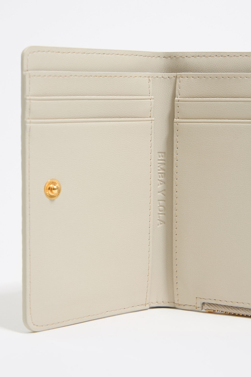 Off-white leather purse