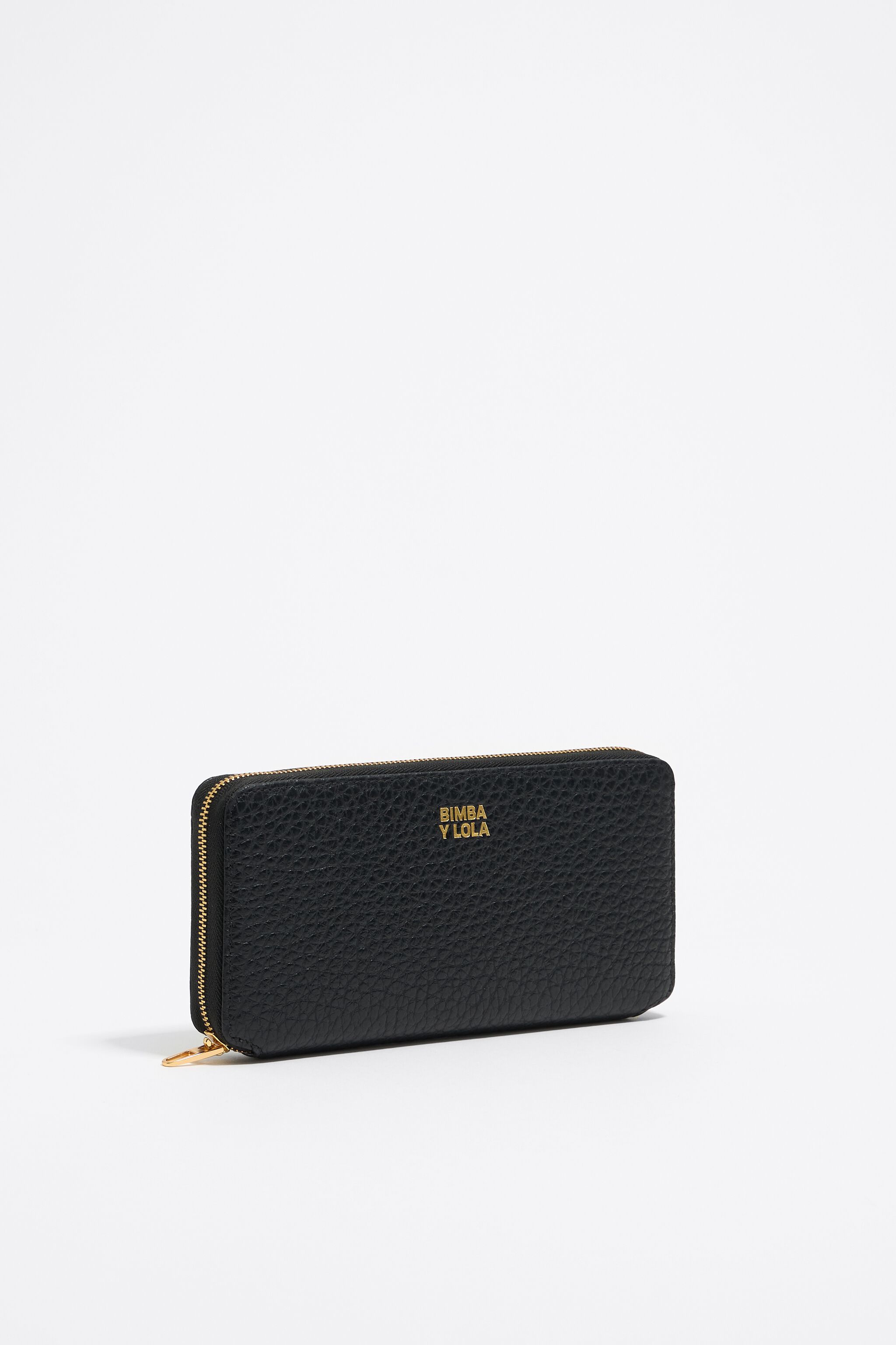 Black leather wallet