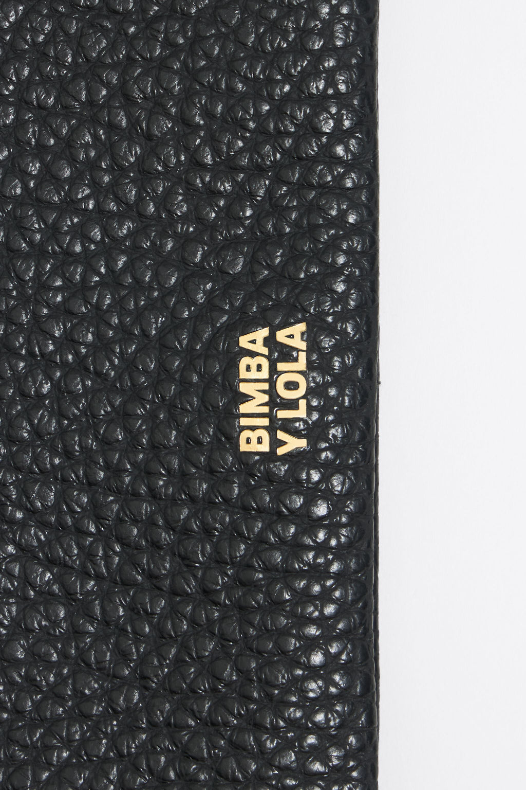 Black leather wallet