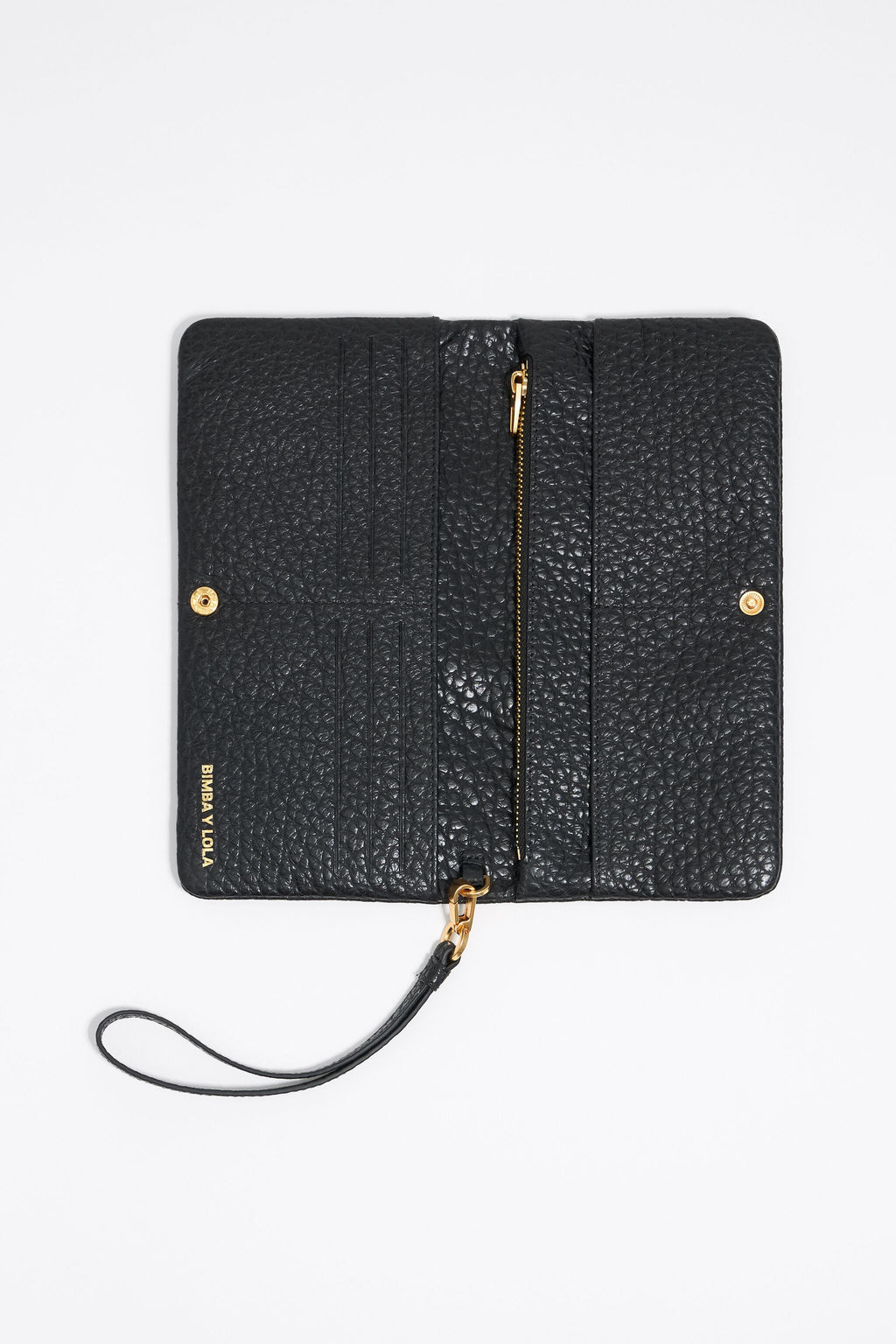 Black leather wallet