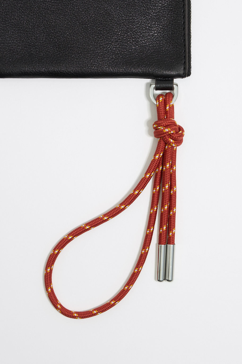 Black leather make-up case