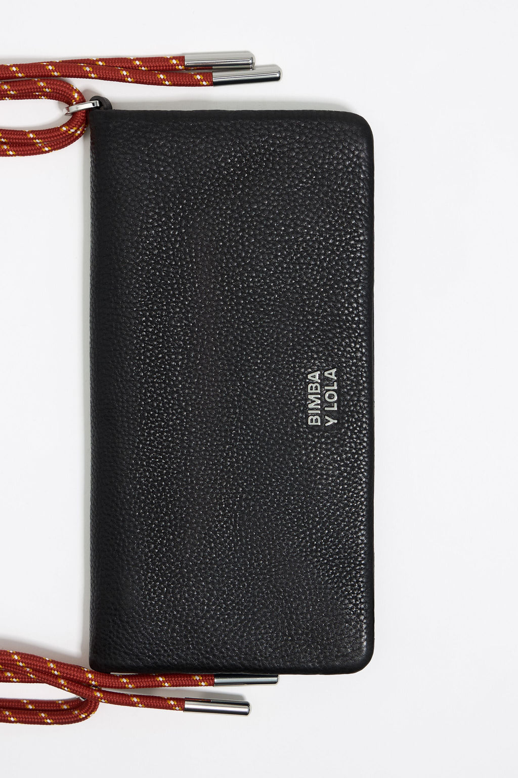 Black leather mini bag