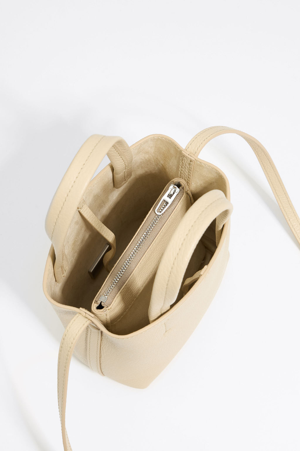 Mini asparagus leather Chihuahua bag