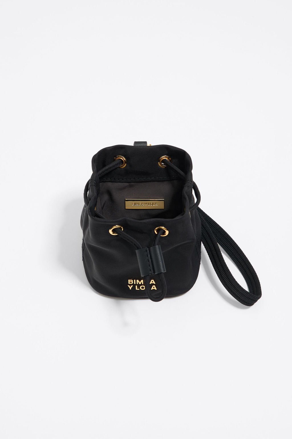 Black nylon make-up case