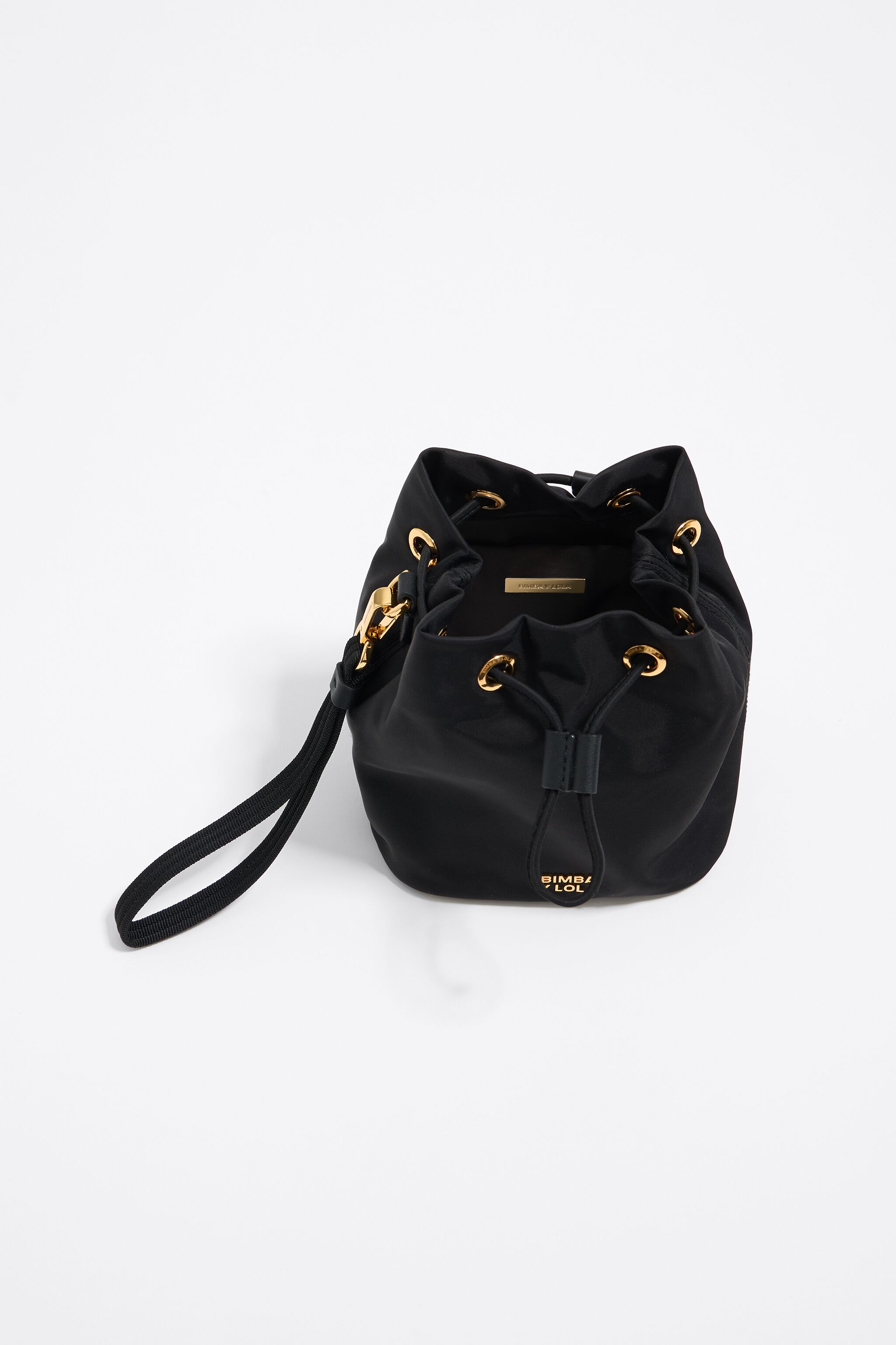 Black nylon make-up case