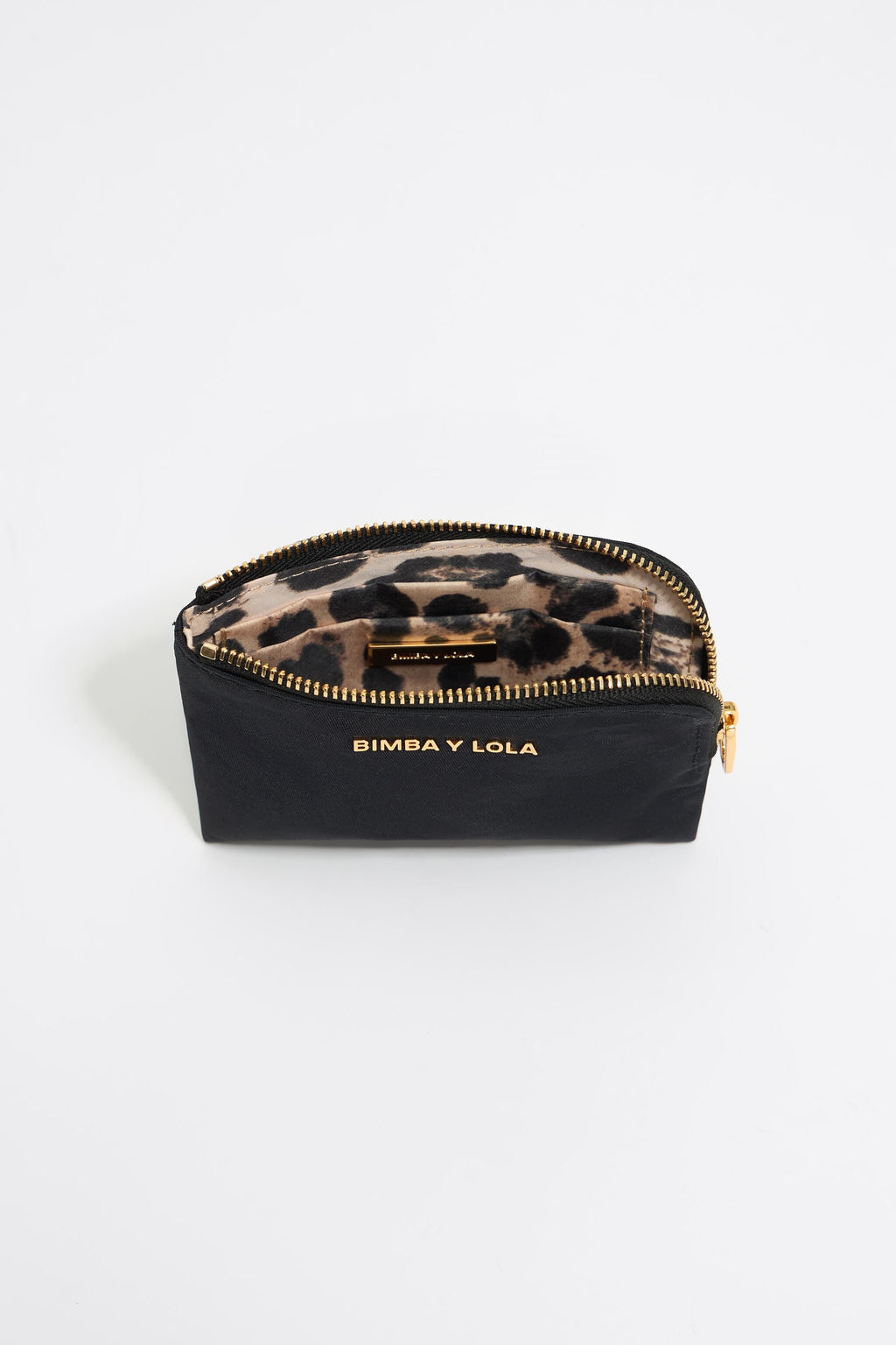 Black nylon coin purse