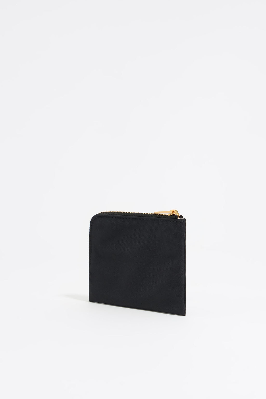 Black nylon coin purse