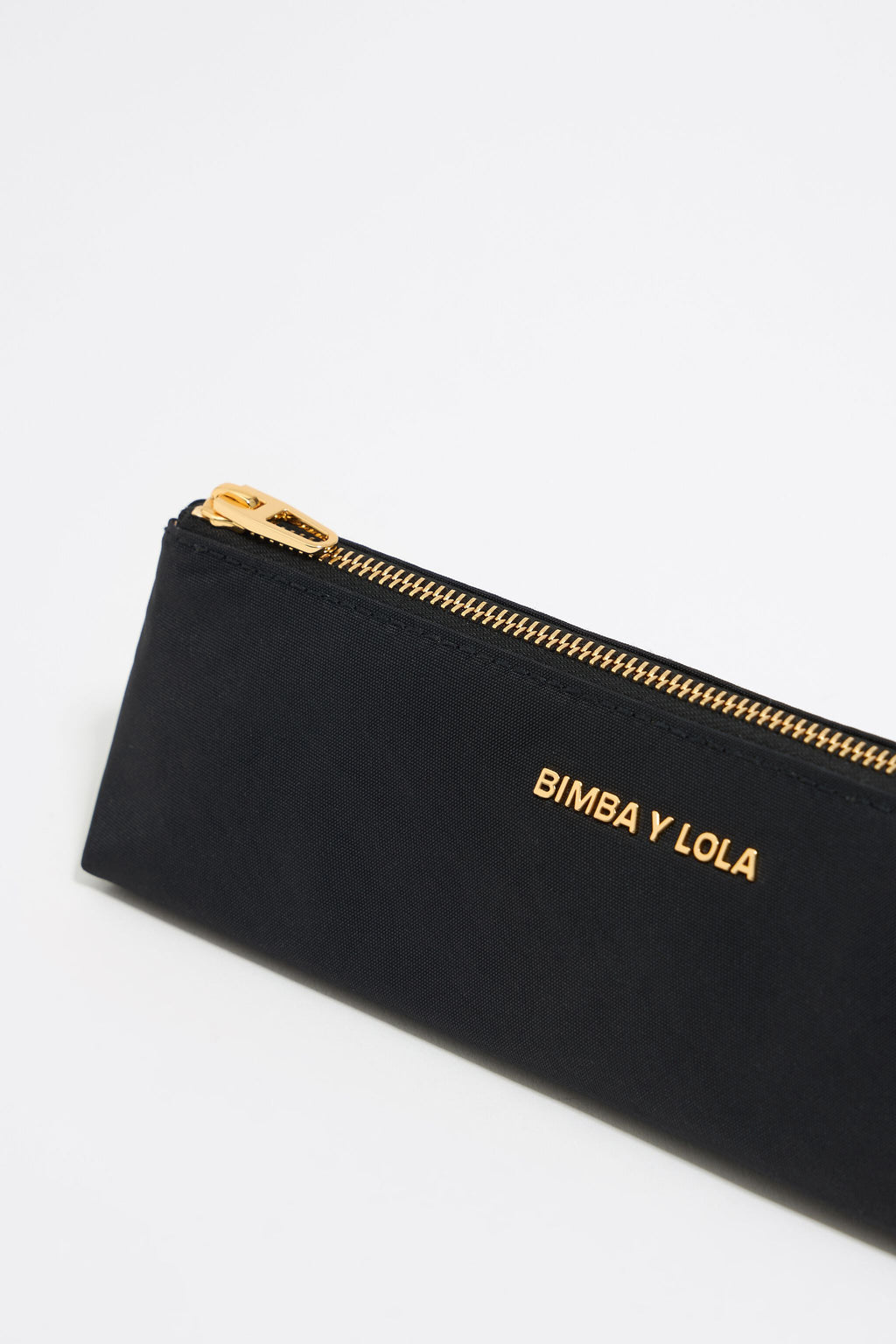 Black nylon make-up case