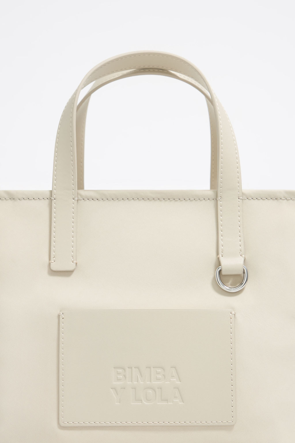 Small stone white crossbody bag