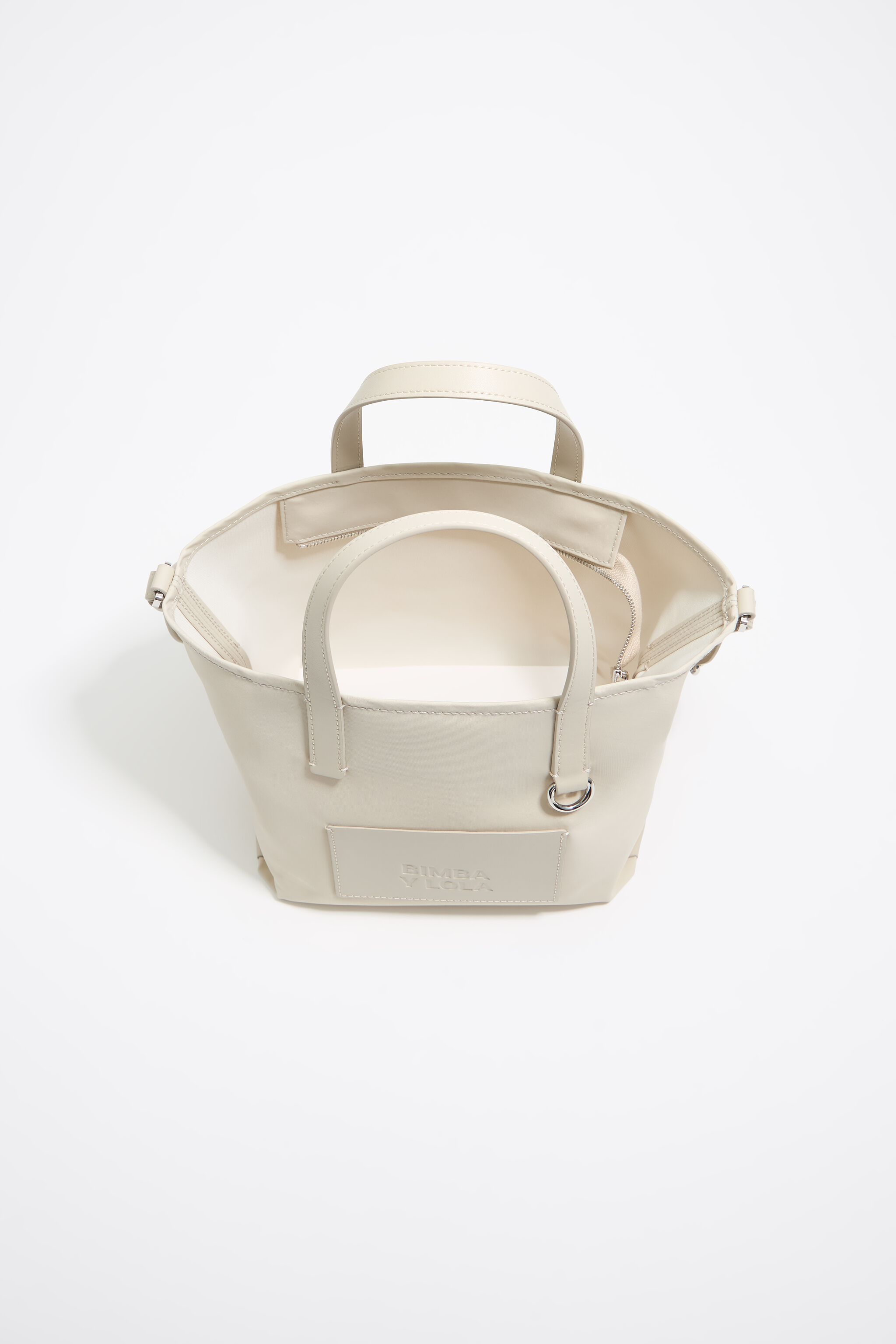 Small stone white crossbody bag